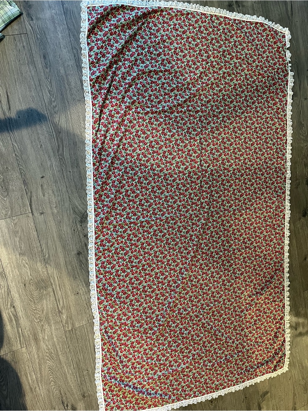 Table Cloth - Red Floral